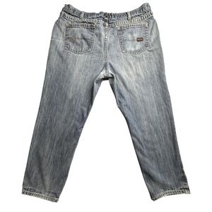 Ariat Work FR M3 Loose Jeans Mens 44x32 Blue Low Rise Boot Cut Flame Resistant